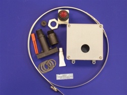End of Line Light Assembly for overjacketed heater cable (3.5'' - 12'' pipe size / 240 VAC Operation).