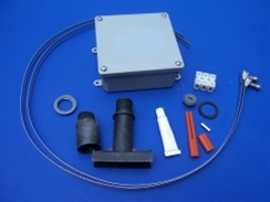 Power Connection Kit for overjacketed heater cable (3.5'' - 12'' pipe size).