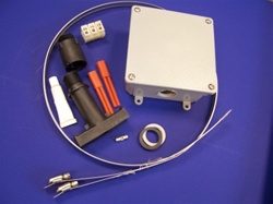 Splice Connection Kit for overjacketed heater cable (3.5'' - 12'' pipe size).